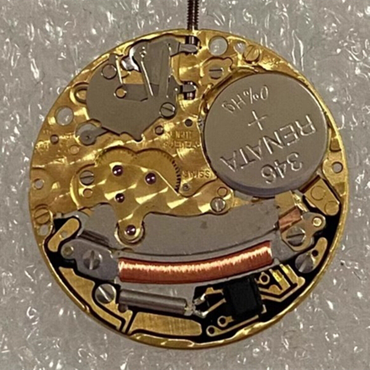 Swiss Made ETA 210.001 quartz watch movement with 2 hands, precise timekeeping for watch accessories.