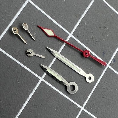 Montre à 6 aiguilles de 10,5 mm, verte et argentée, fabriquée en Chine, mouvement 7120 