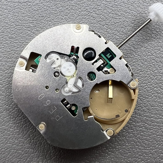 2 Stck Sunon PE60 Quarzuhrwerk mit 3 Zeigern Datum bei 3 Kleine Sekunde bei 6