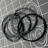 Black Cushion Mount Spacer Ring Fixing Ring for Orient 46943 Movement Watch Dial