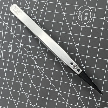 Pince à épiler Swiss Bergeon 6571-CFR-3 avec embouts remplacés CFR 3 