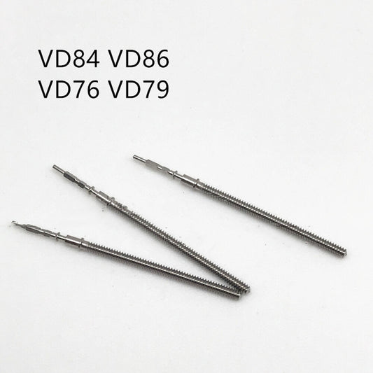 Lot de 10 tiges de remontoir génériques pour mouvement VD84/VD86/VD76/VD79