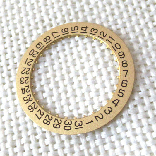 Disque de date doré, roue de date générique adaptée au mouvement 2834 Date@3 #10