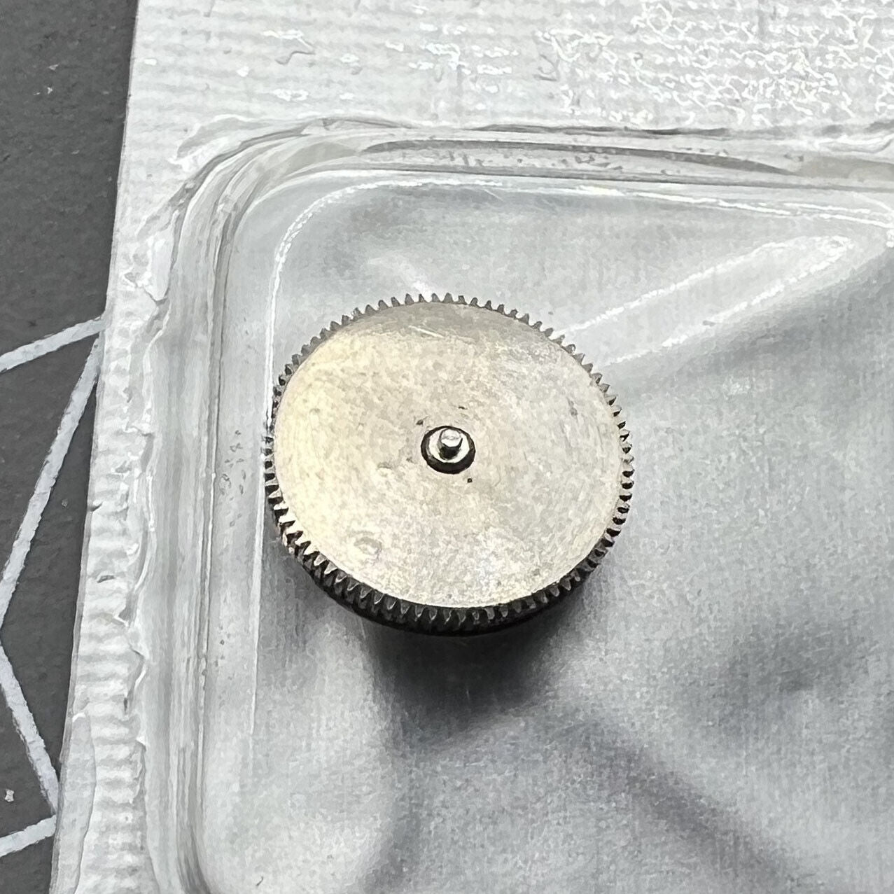 Complete barrel with new mainspring for NH05 NH06 movement, generic fit watch accessory enhancing timekeeping.