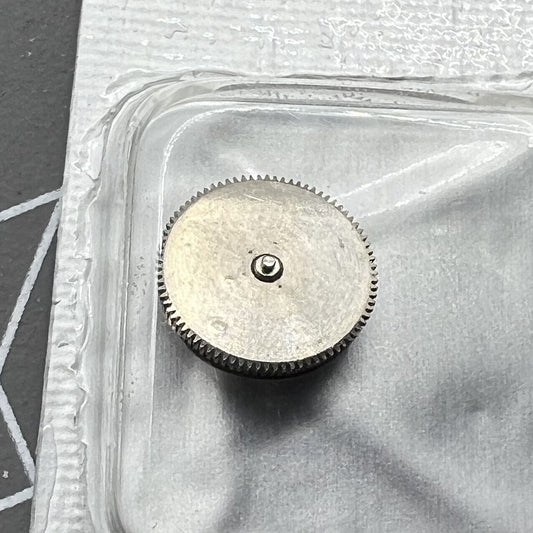 Complete barrel with new mainspring for NH05 NH06 movement, generic fit watch accessory enhancing timekeeping.