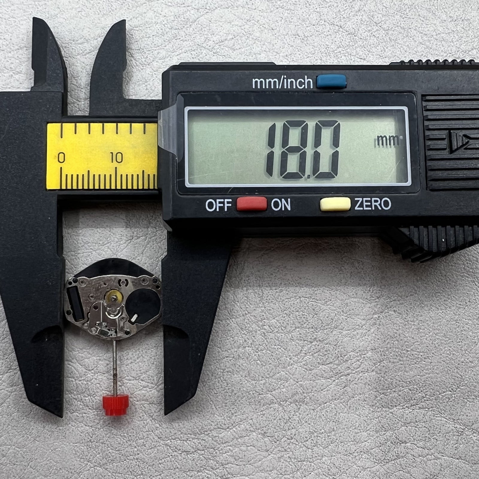 Swiss ETA 902.105 quartz watch movement for precise timekeeping in luxury watch accessories.