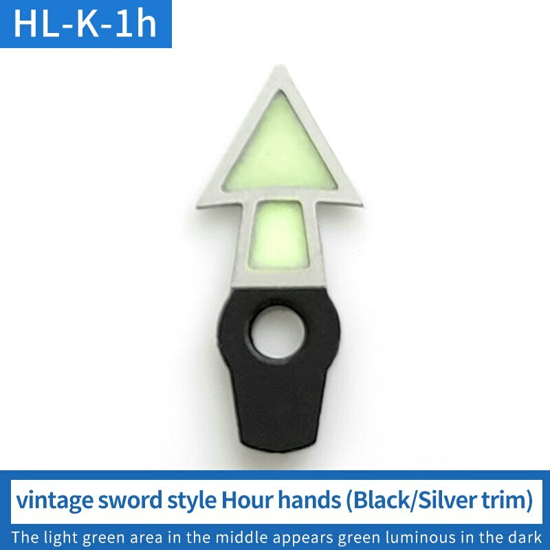 Aiguilles lumineuses pour montres, pièces MOD pour SKX007, SKX009, SPRD 7s26, 6r15, NE15