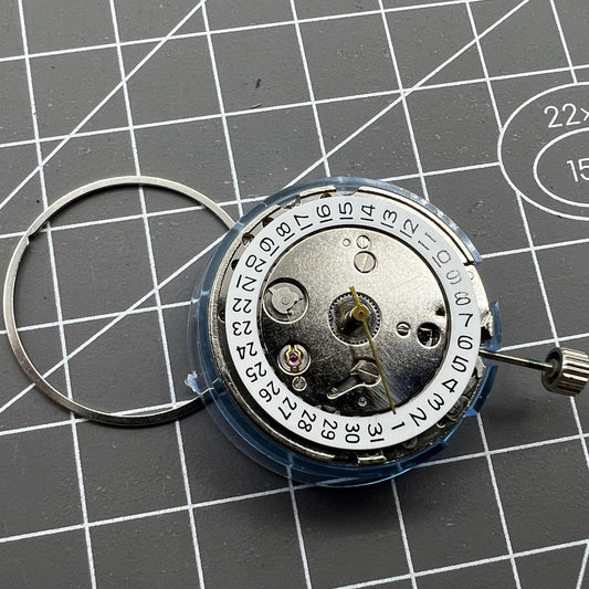 TY2806 Seagull ST1612 mechanical automatic watch movement with date function for precision timekeeping.