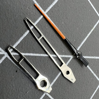 Silver trim hollow arrow 13mm watch hands for Miyota 2315 2035 2036 2115 2305 models