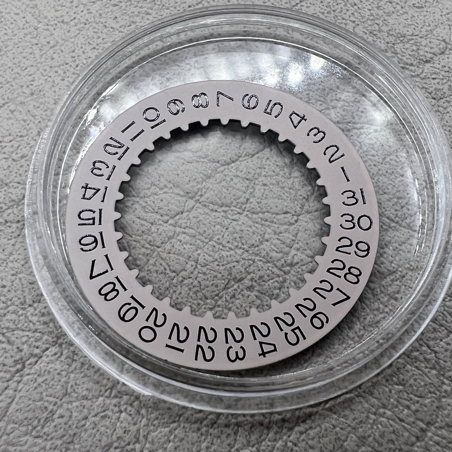 Graue Datumsscheibe Austausch Rad Datum Rad Universell für RLX 3135 Uhrwerk