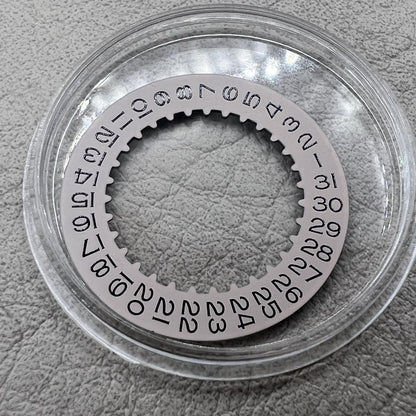 Graue Datumsscheibe Austausch Rad Datum Rad Universell für RLX 3135 Uhrwerk