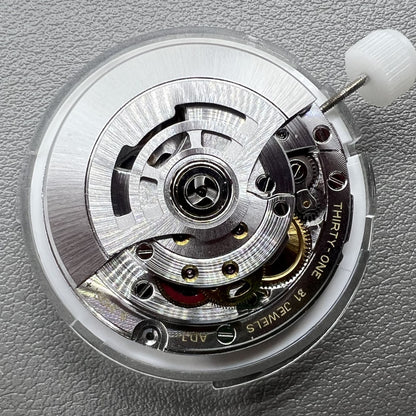 Shanghai 3285 Automatik GMT watch movement with 4 hands, ideal for Greenwich timekeeping and replacements.