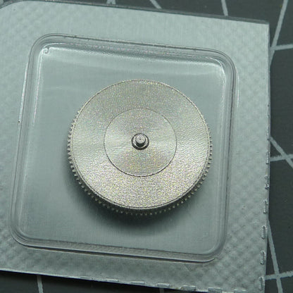 Complete barrel with mainspring for Miyota 9015 movement, compatible generic fit, precision watch part.