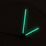 Watch Hands Green Luminous Silver Trim AP for NH35 NH36 SKX007 SBBN Movement