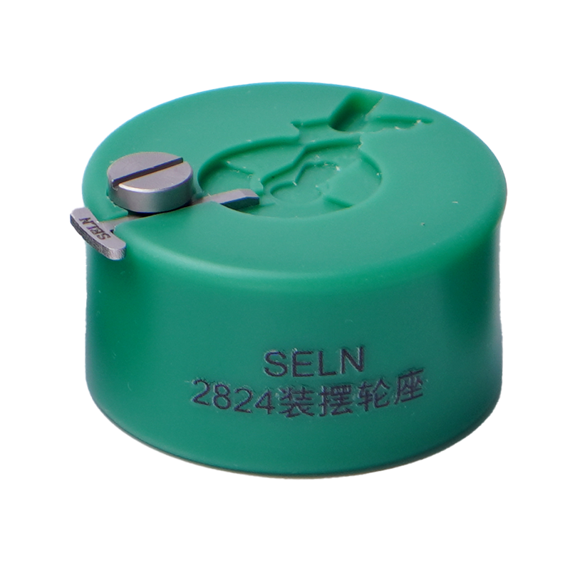 NBR 30mm watch balance wheel remover holder for precise ETA2824 movement repair and adjustment.