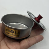 69mm Stainless Steel Watch Oil Benzine Cup with Anti-Leak Cover Watchmakers Tool