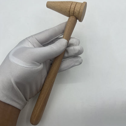 Bergeon 1447 Swiss Made boxwood mallet for precise watch bracelet pin adjustments and repairs