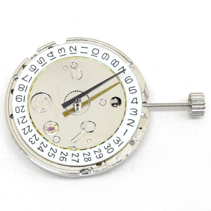 Seagull TY2806 automatic watch movement with mechanical date display for precision timekeeping.