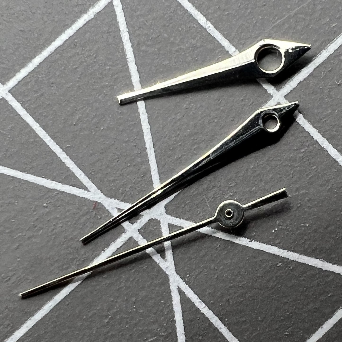 Aiguilles pointues argentées pour montres Miyota 2035, 2115, 2105, 2305 et 2315