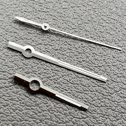 Set of silver hollow watch hands for ETA2836, 2824, 2892A2 movements by Dayjust