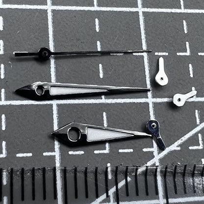 2 Sets Pack Weiße Kleine Zeiger Für Second Hand Uhren X3J X9J X7J X3N X9N