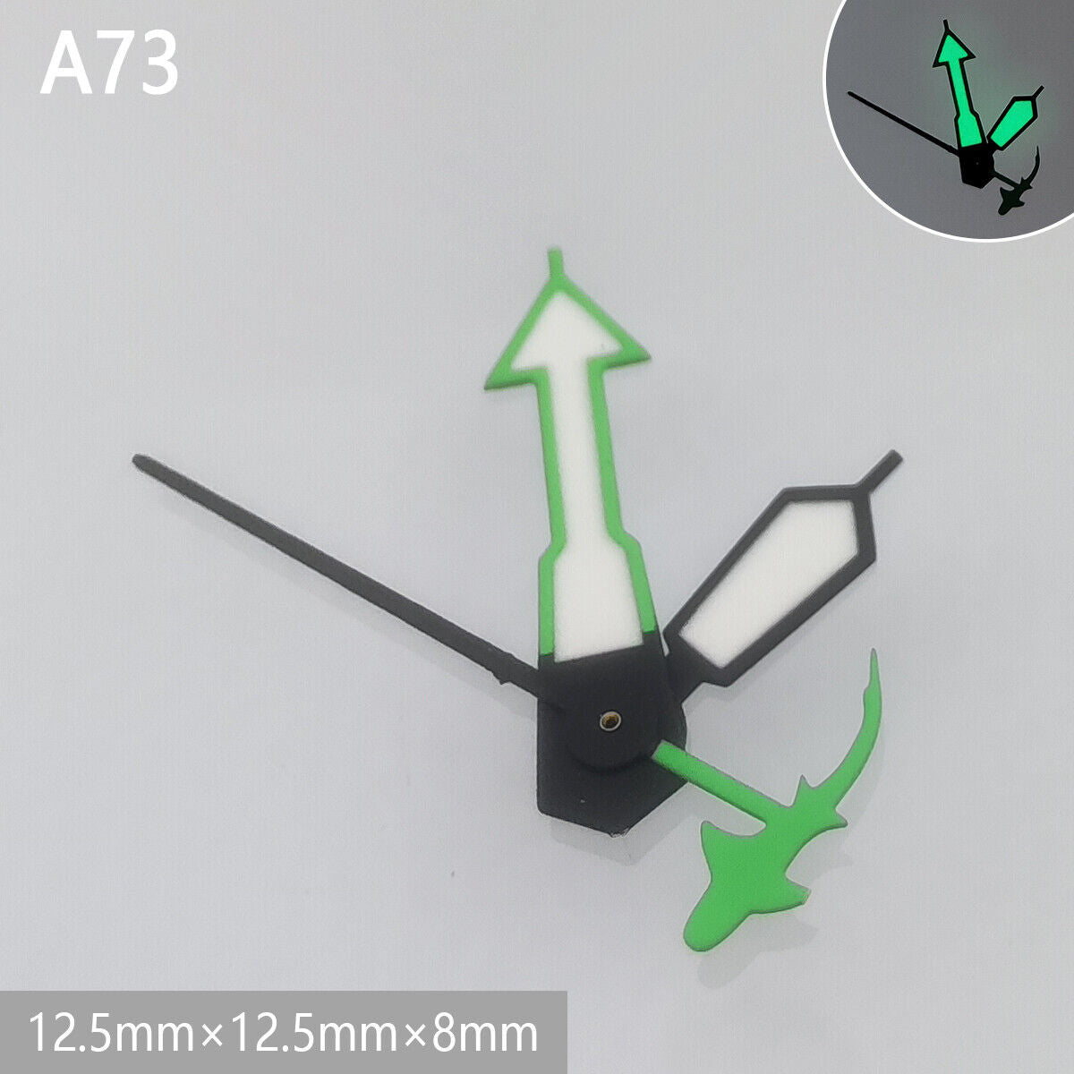 Accessories Watch Hands Green Luminous Suitable for NH35 NH36 Movement A50~A86