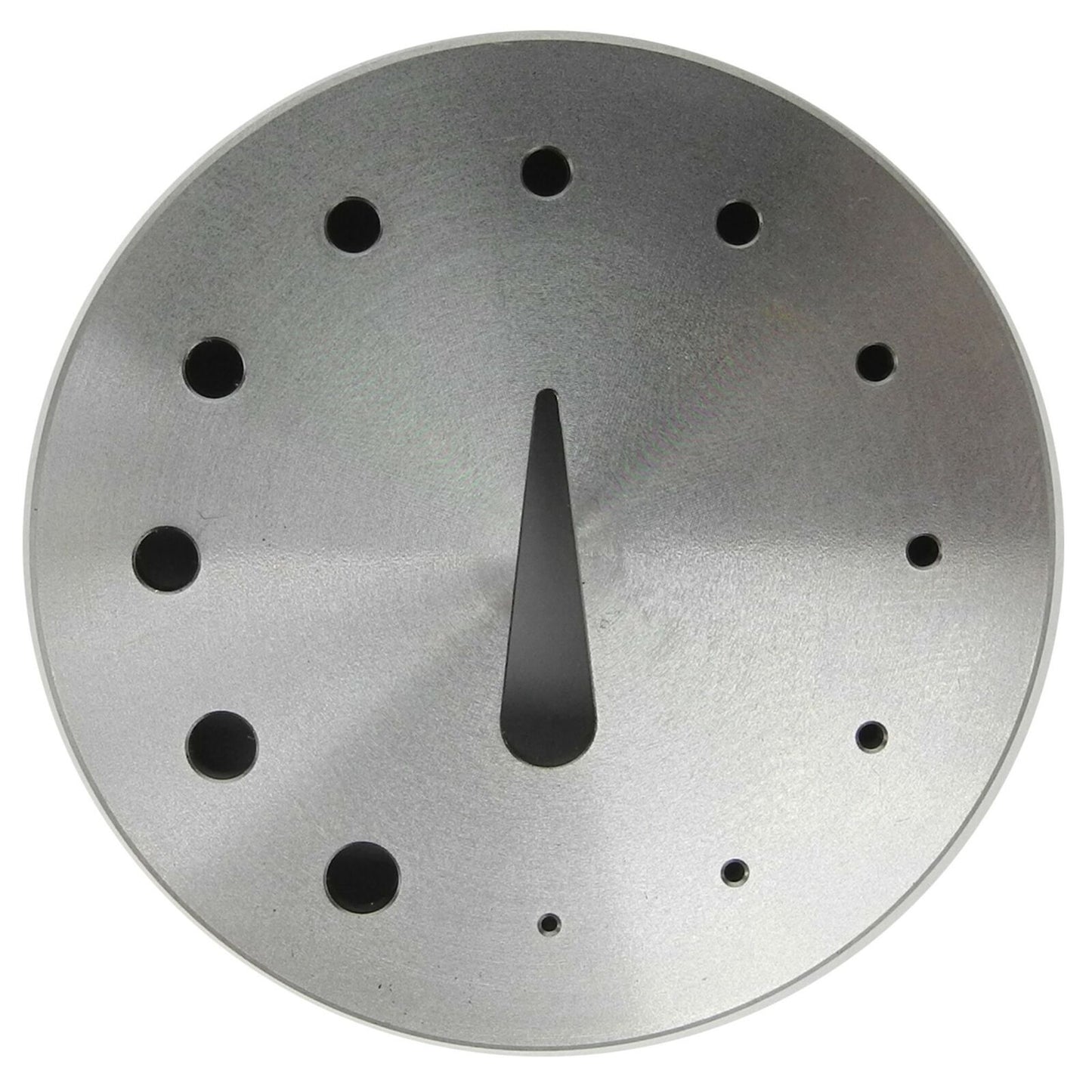 Bergeon 30110 metal tool for precise balance and hairspring holding in watch repair.