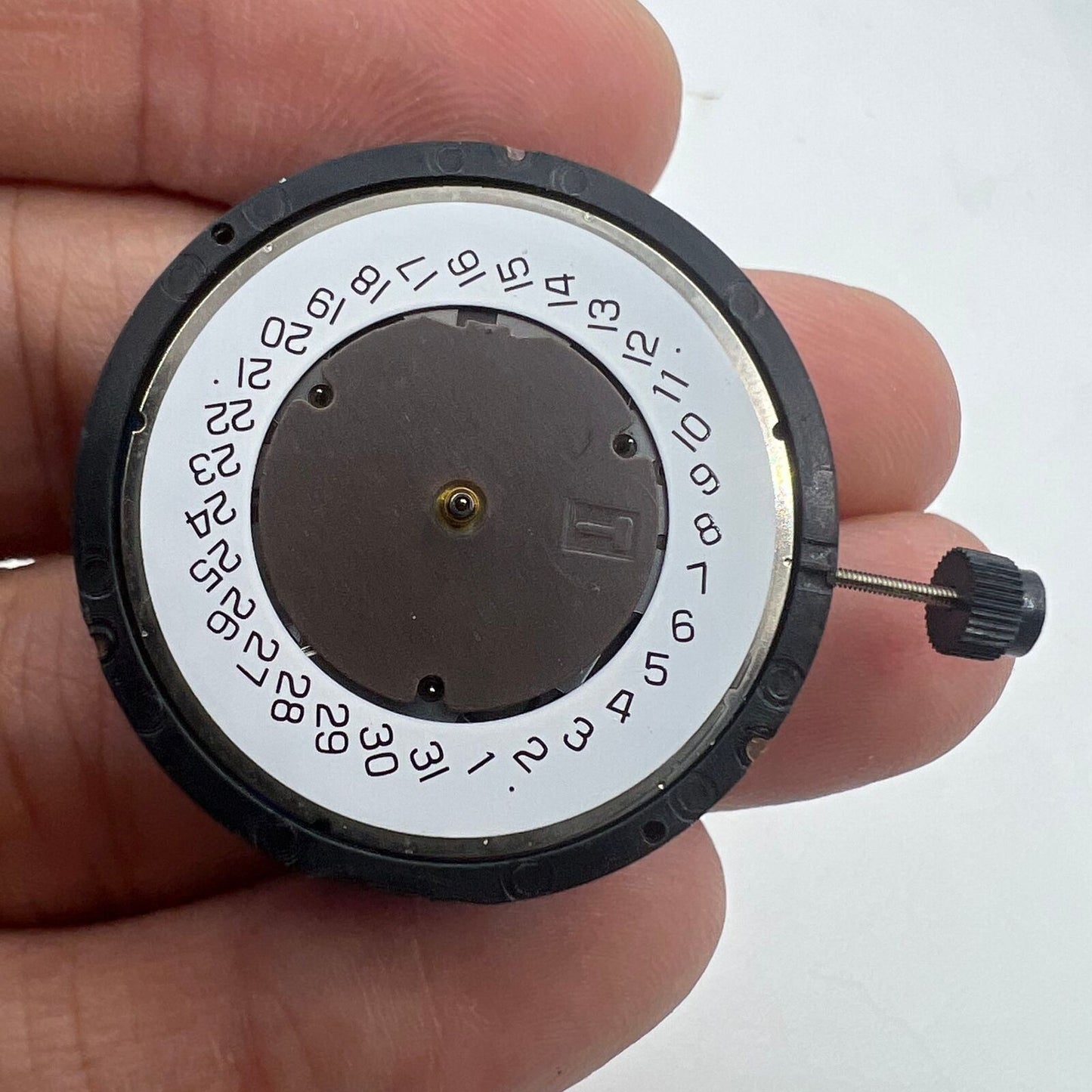 Swiss Made Original ETA G10.791 watch accessory showcasing multifunctional quartz movement by ETA.