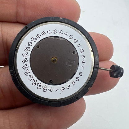 Swiss Made Original ETA G10.791 watch accessory showcasing multifunctional quartz movement by ETA.