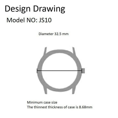 Miyota JS10 Japan Quartz Movement
