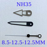 Green Luminous Watch Hands Sets for NH35A/NH36A/4R36 Movement 8.5/12.5/12.5mm A9