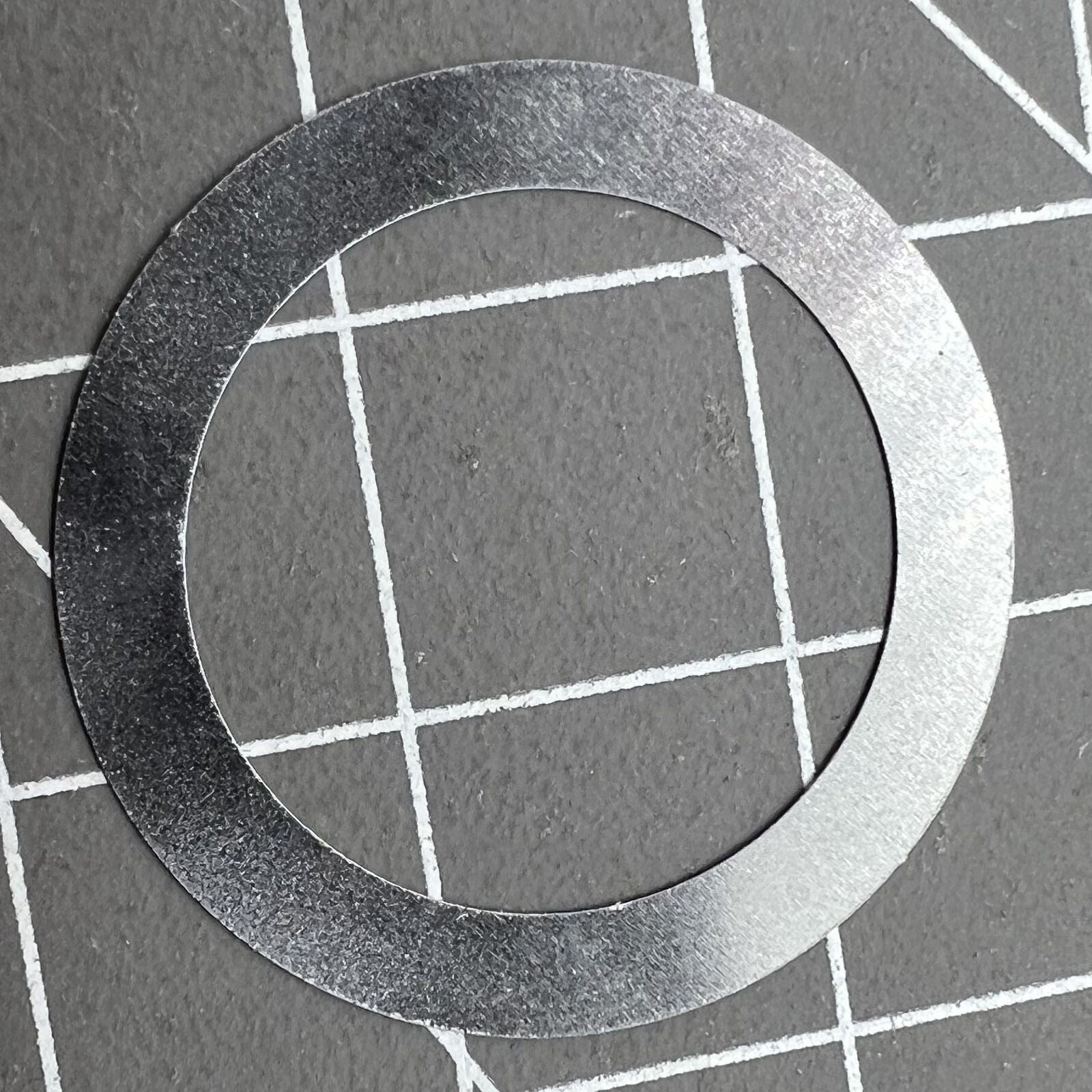 Orange date disk wheel for Miyota NH35 NH36 watches, showing date at 3 o'clock for precise timekeeping.