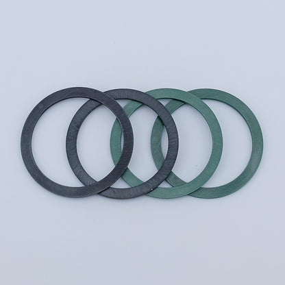 Inserts de lunette de montre en céramique plate 33,65 x 27,3 mm, accessoires de montre pour femmes SUB