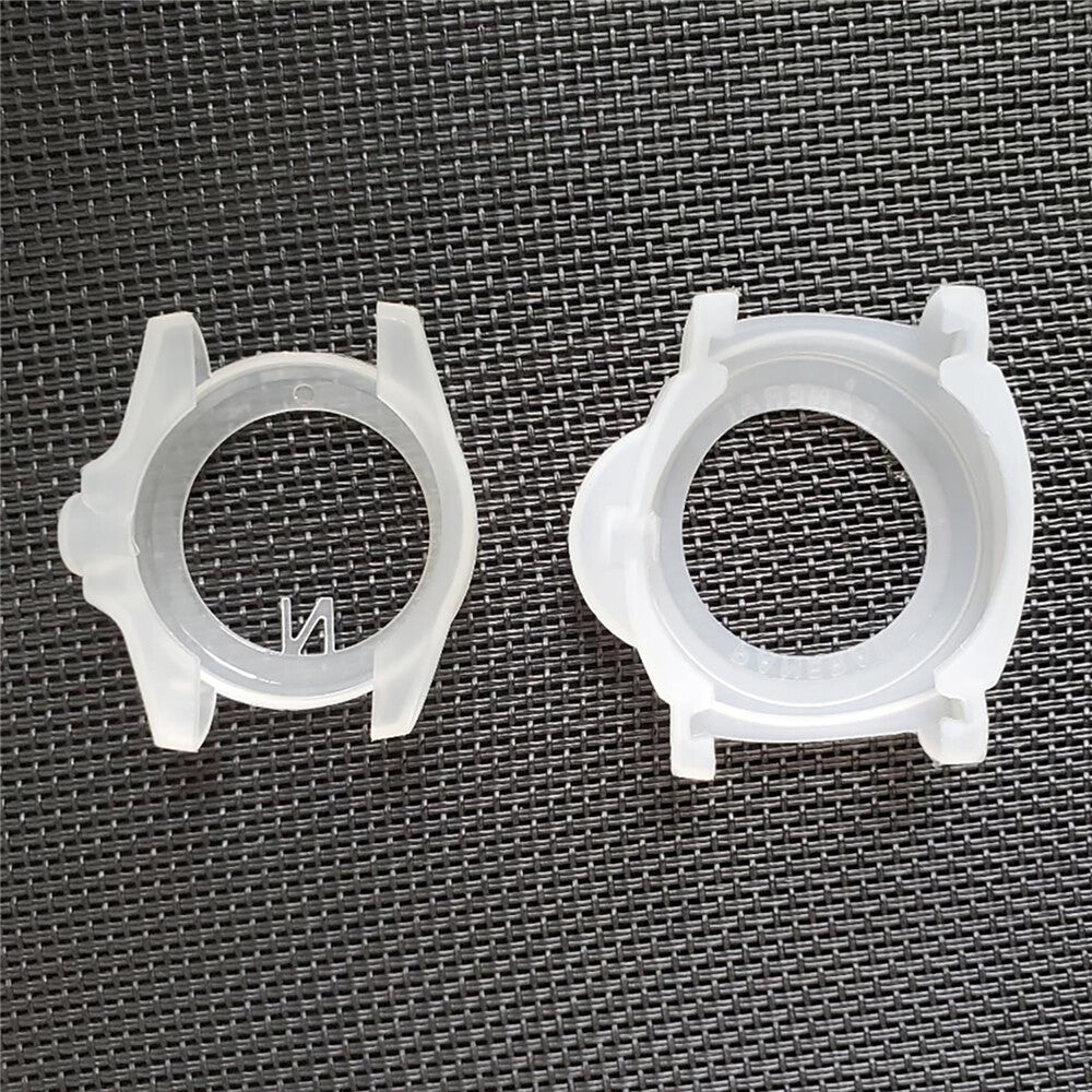 Silikon-Uhrengehäuseabdeckung, stoßfester Schutzrahmen für 40/44 mm