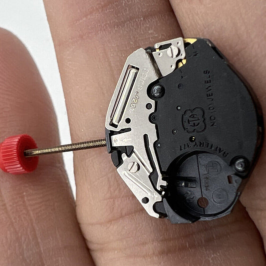 Montre <tc>ETA</tc> 802.002 à quartz, mouvement suisse à 2 aiguilles