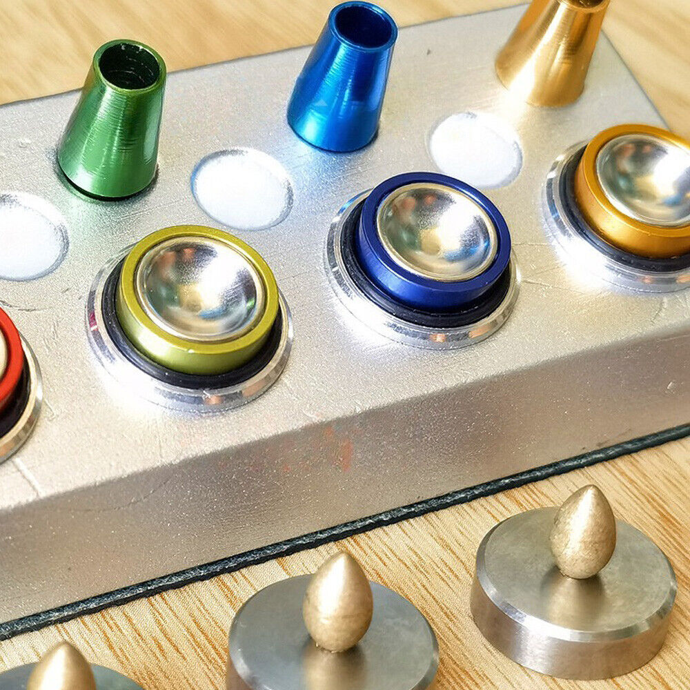 Watch Oil Dip Oiler Stand with 4 die-cast dishes and lid for precise watch repair.