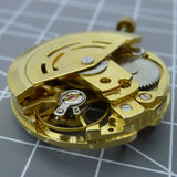 26.5mm DANDONG 7120 Automatic Mechanical Watch Movement Hollow Golden