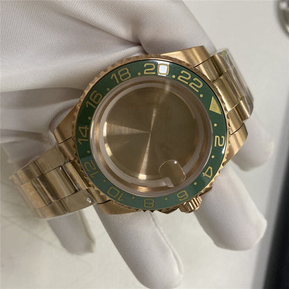 41MM durable watch case with 20MM strap, compatible with Miyota 8215/8205/8200/2813 movements.