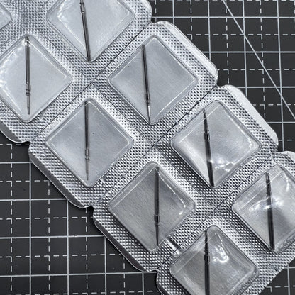 2 STÜCK Aufzugswellen für Schweizer Uhr ETA 7001-1 Werk