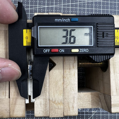Miyota 3D44 quartz watch movement with 2 hands, Japanese precision and durability by Miyota.