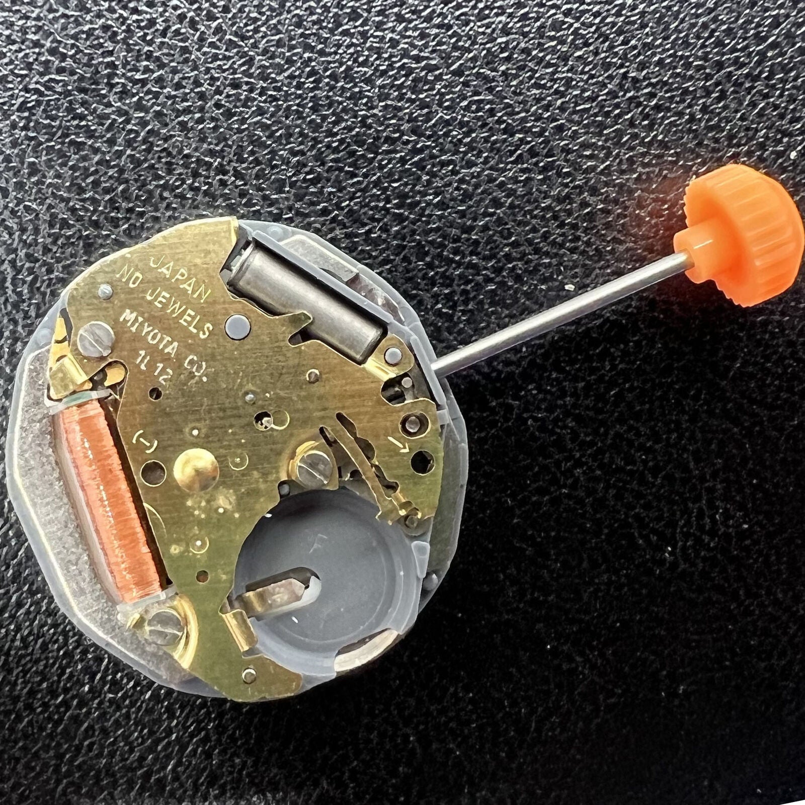 Japanisches Miyota 1L12 Quarzwerk Uhr mit Datumsanzeige bei 6 Uhr, pr�zise Zeitmessung