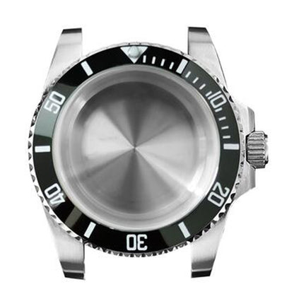 Boîtier de montre en verre saphir 40 mm, boîtier en acier inoxydable 316L pour NH35 NH36 