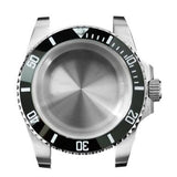 40MM Sapphire Glass Watch Case 316L Stainless Steel Watch Case for NH35 NH36