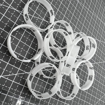 5 PIECES 6.5x27.5mm Cushion Mount Spacer Ring for ETA 2824/2836/2846 Movement