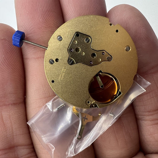 Ronda 4003B quartz watch movement with date at 6, Swiss made precision and reliability