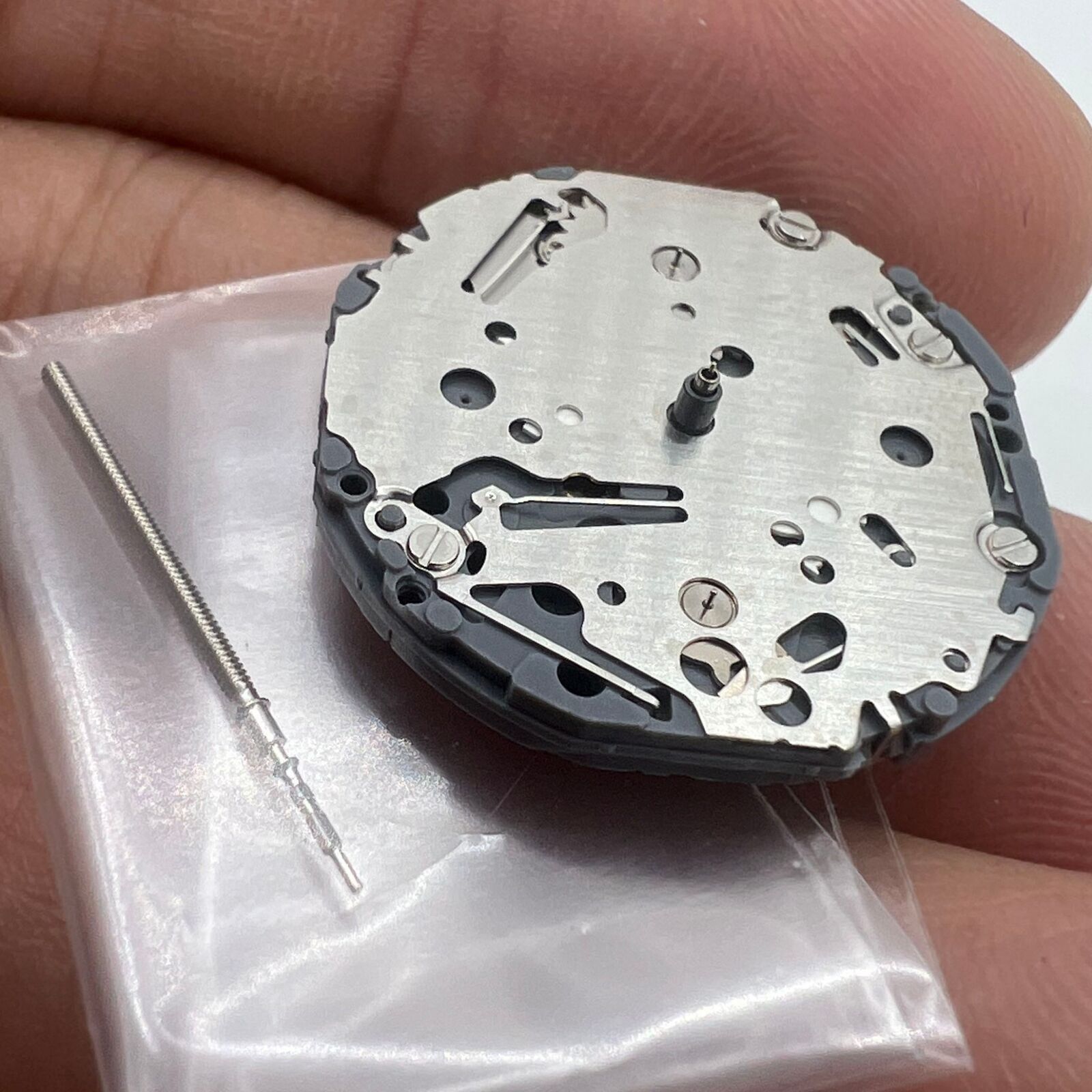 VH64A Japan Made quartz watch movement by VH64, precise mechanism for reliable timekeeping in watch accessories.