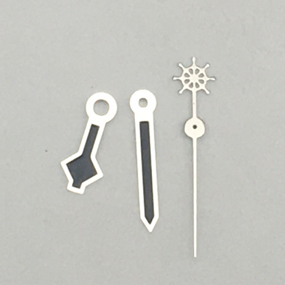 Precision watch hands set for NH35A/NH36A A40 movement, 8.5x12x12.5mm, perfect for Seiko watch repairs.