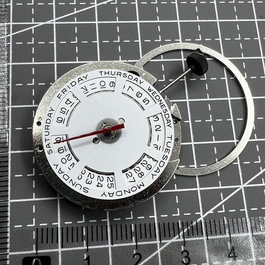 Automatischer mechanischer Uhrwerk ST2147 Wochentag bei 12 Datum bei 3 Uhrzeit Anzeige