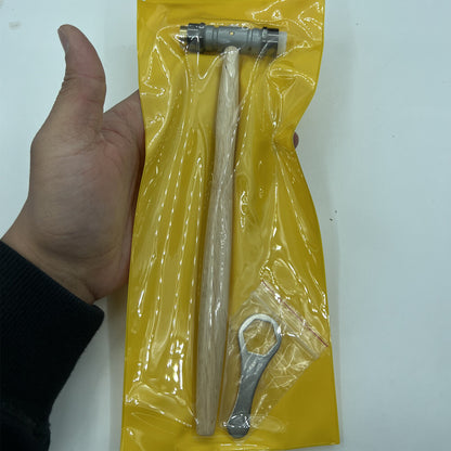 Bergeon 30417 watchmaker hammer with brass and synthetic heads for precise watch accessory repairs