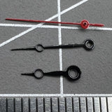 15mm Black+Red Painted No Lume Watch Hands Set for Miyota 2035 2115 2105 2305